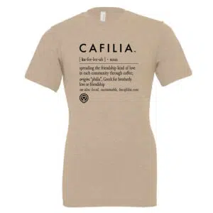 Cafilia Definition T-Shirt in Tan